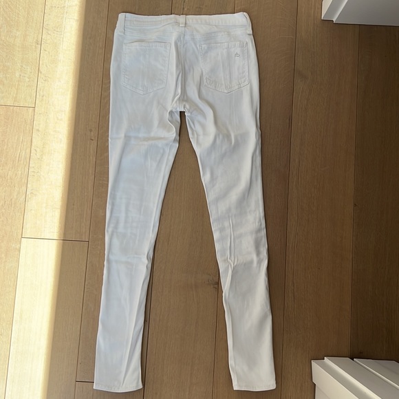 Rag and Bone white jeans size 26 - Picture 3 of 3